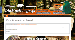Desktop Screenshot of dlamysliwego.pl